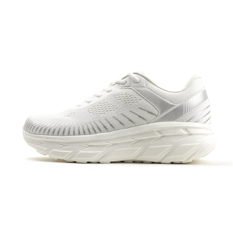 レースアップ ニットスニーカー FS302｜WHITE 厚底｜FEATHER STEP（フェザーステップ）公式オンラインショップ